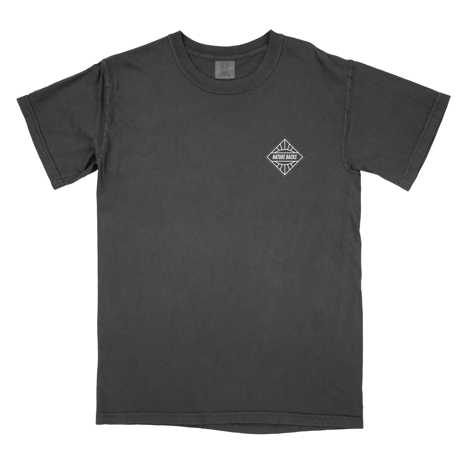 Nature Backs Comfort Colors Prism Night Short Sleeve T-Shirt | Nature-Inspired Design on Ultra-Soft Fabric