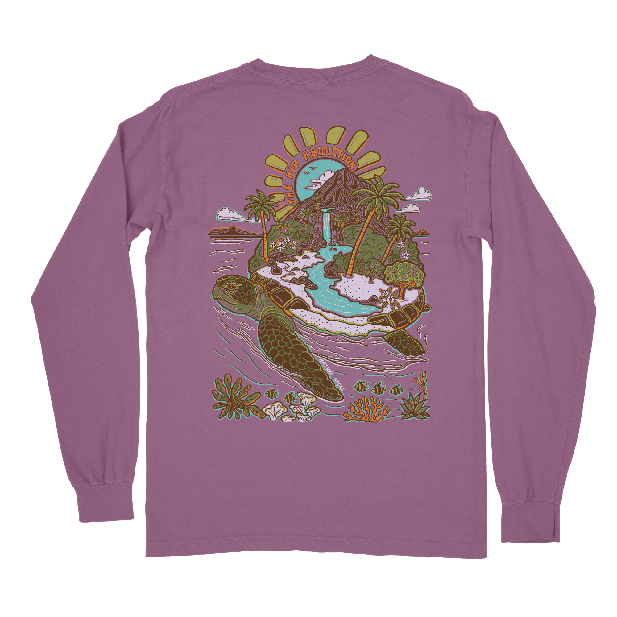 Sea Turtle Island Long Sleeve