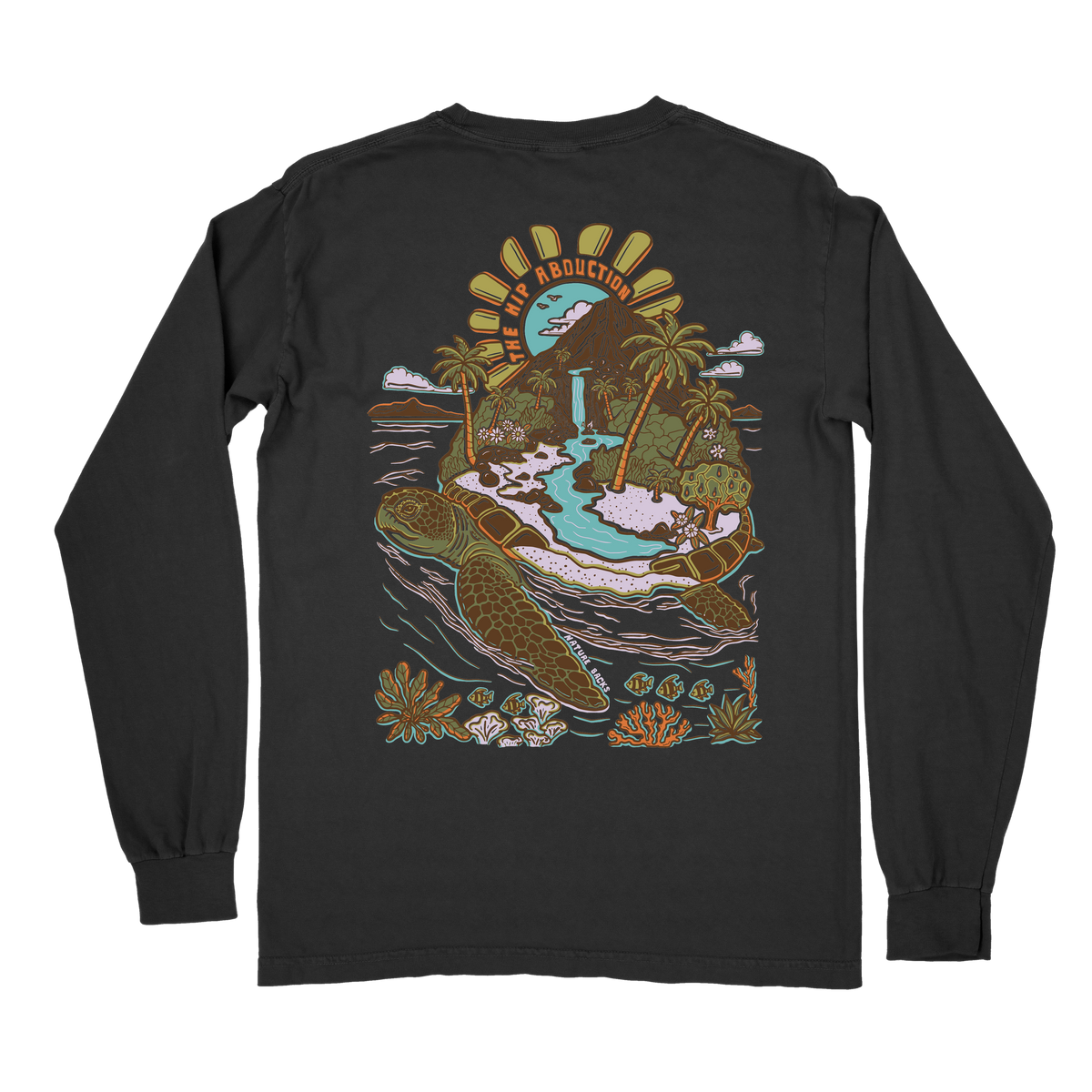 Sea Turtle Island Long Sleeve