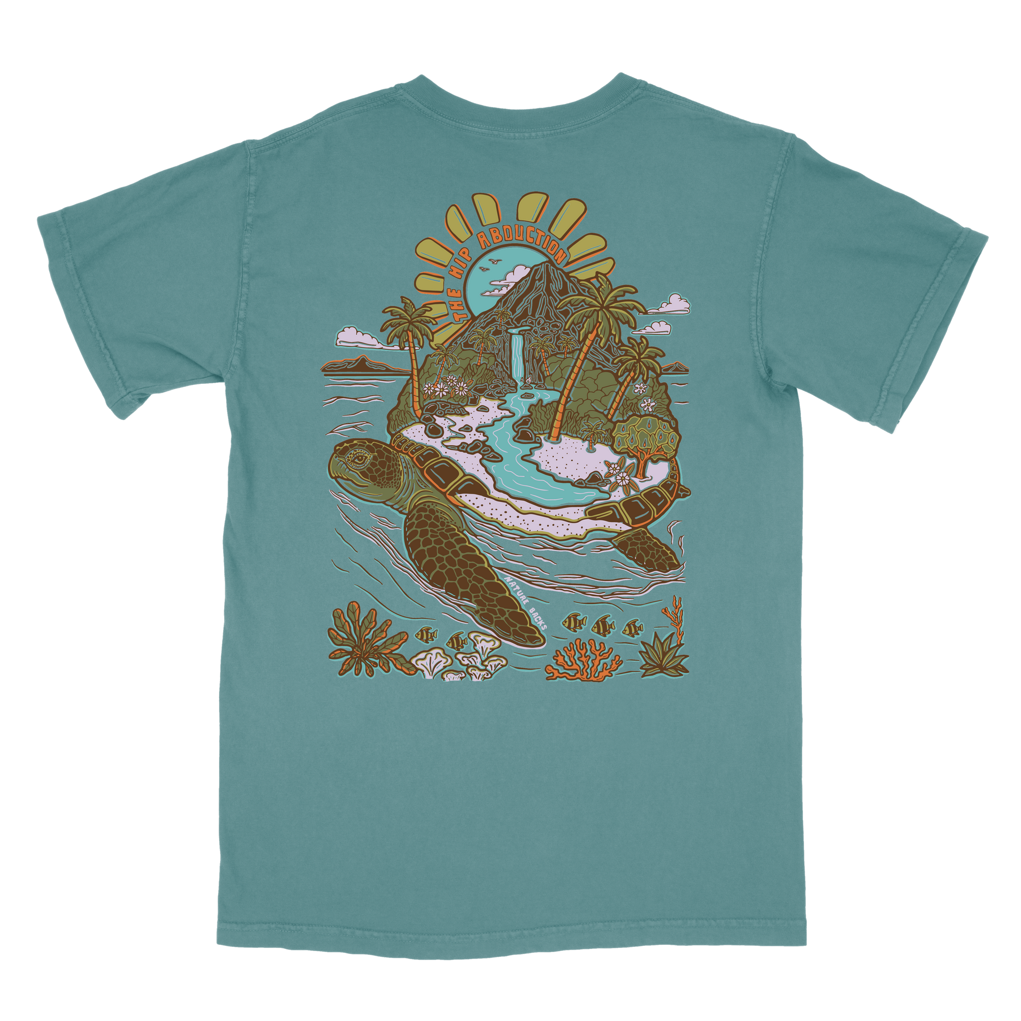 Sea Turtle Island (Blue Spruce)
