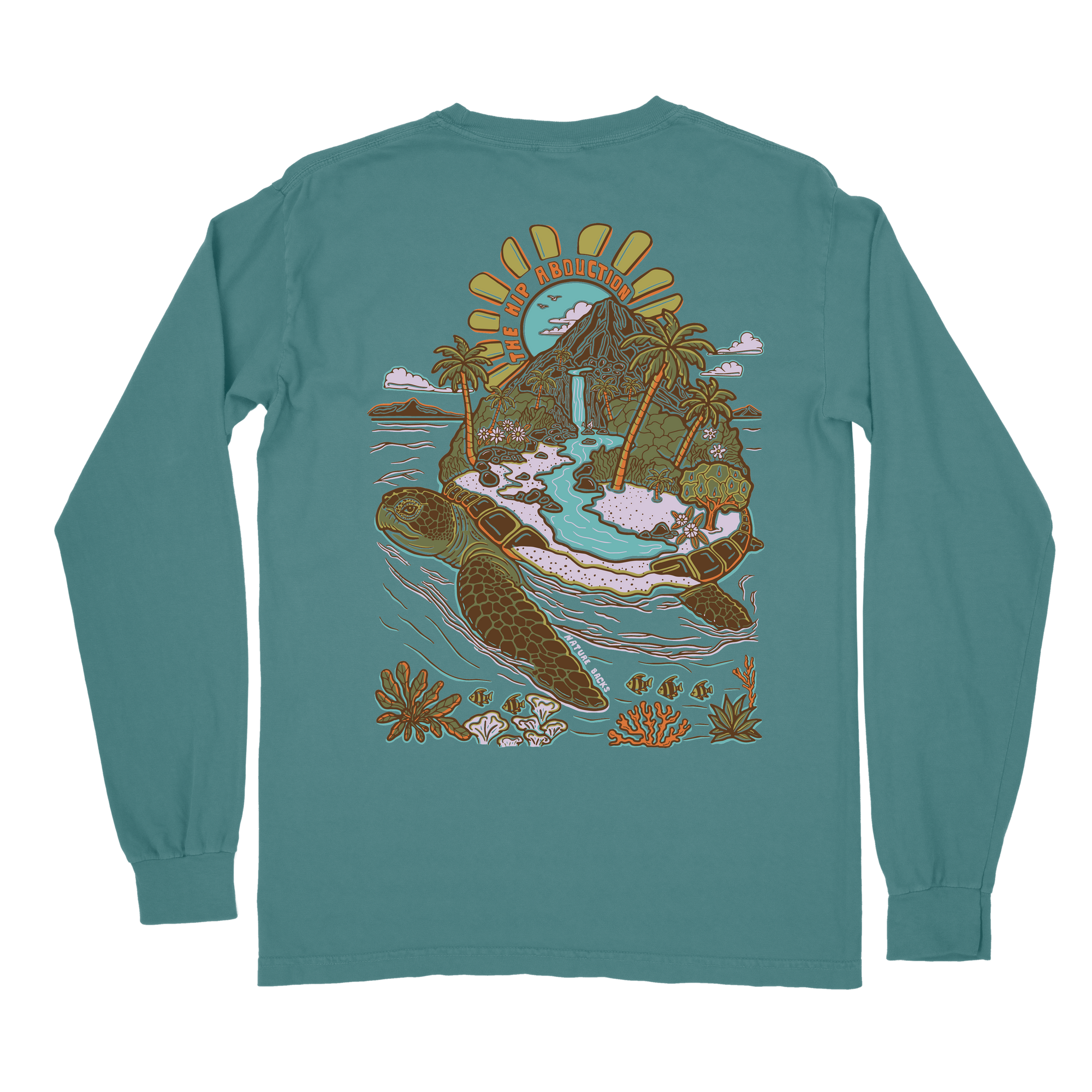 Sea Turtle Island Long Sleeve