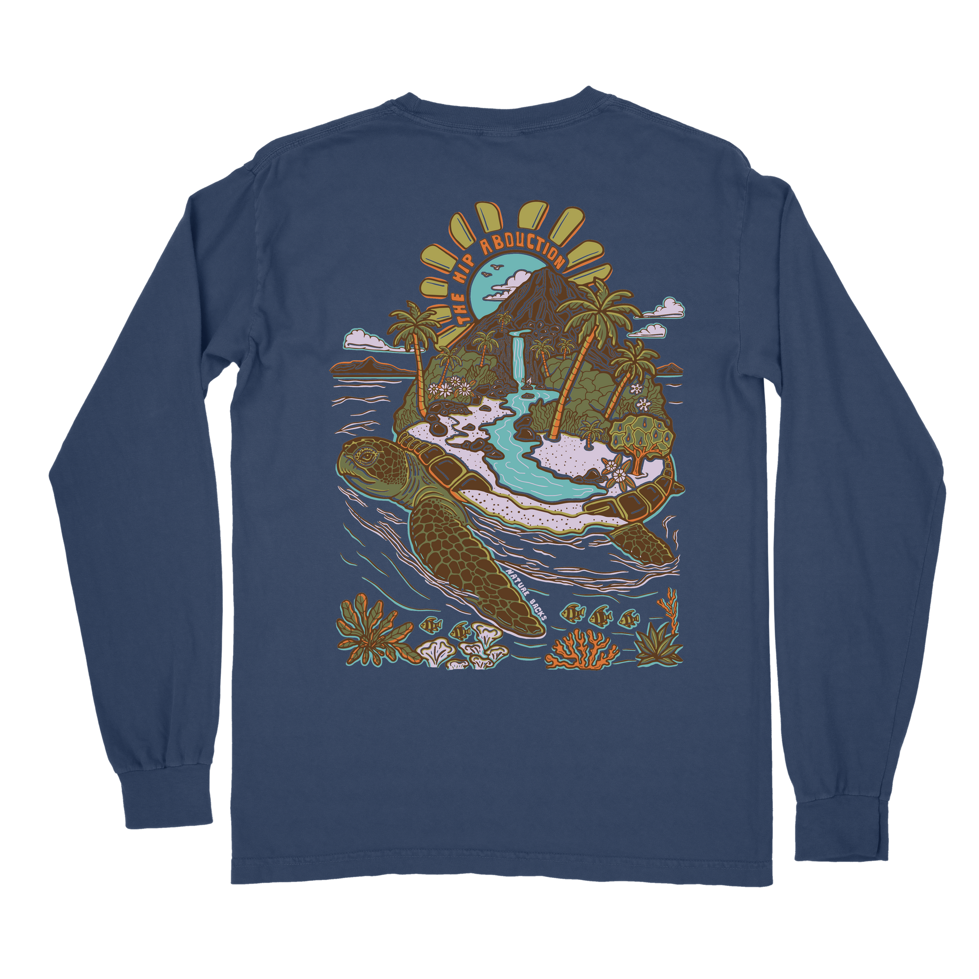 Sea Turtle Island Long Sleeve