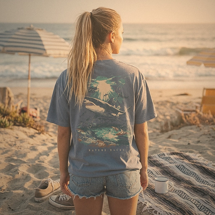 Shark Sanctuary Front Print