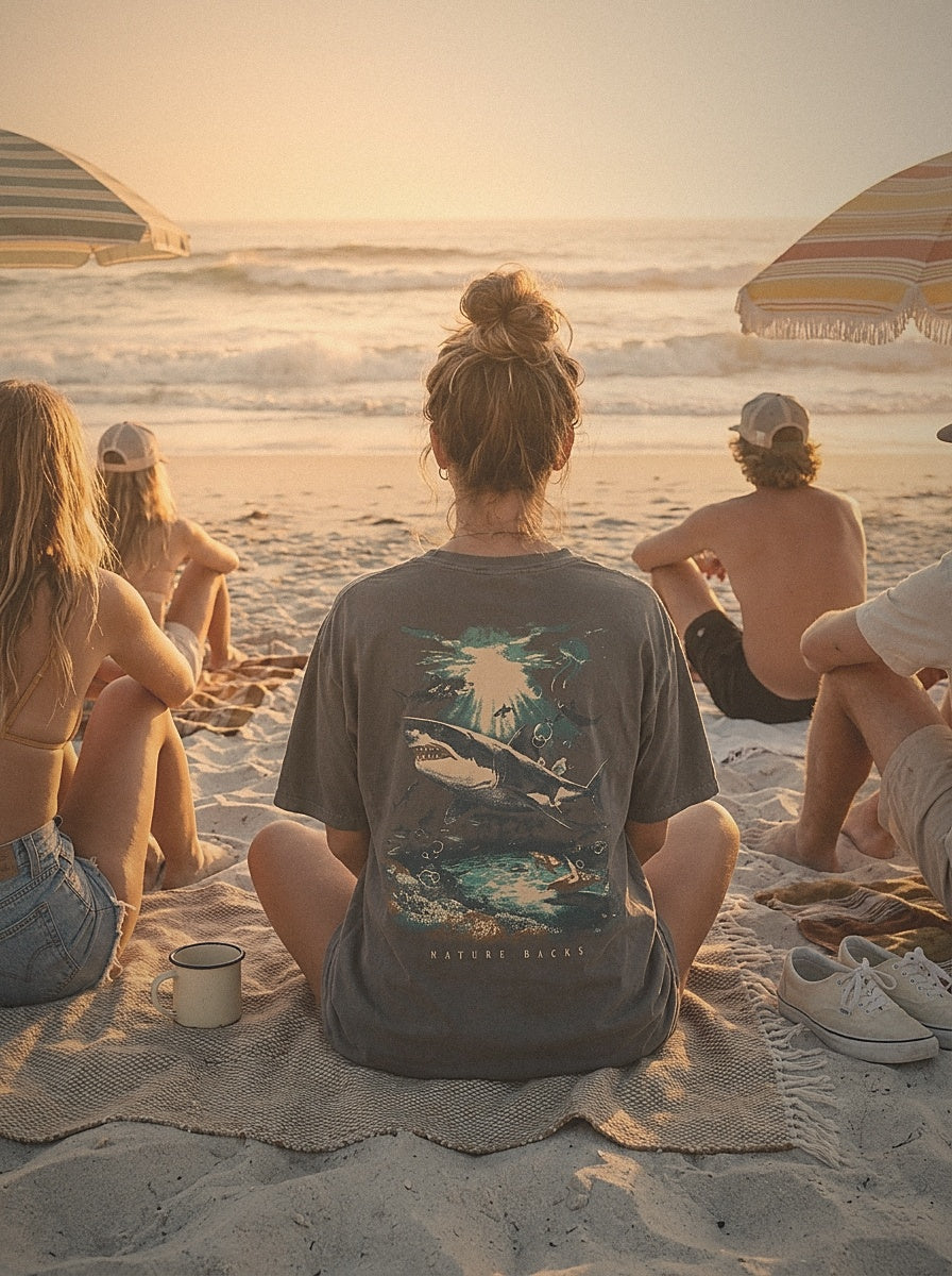 Shark Sanctuary Front Print