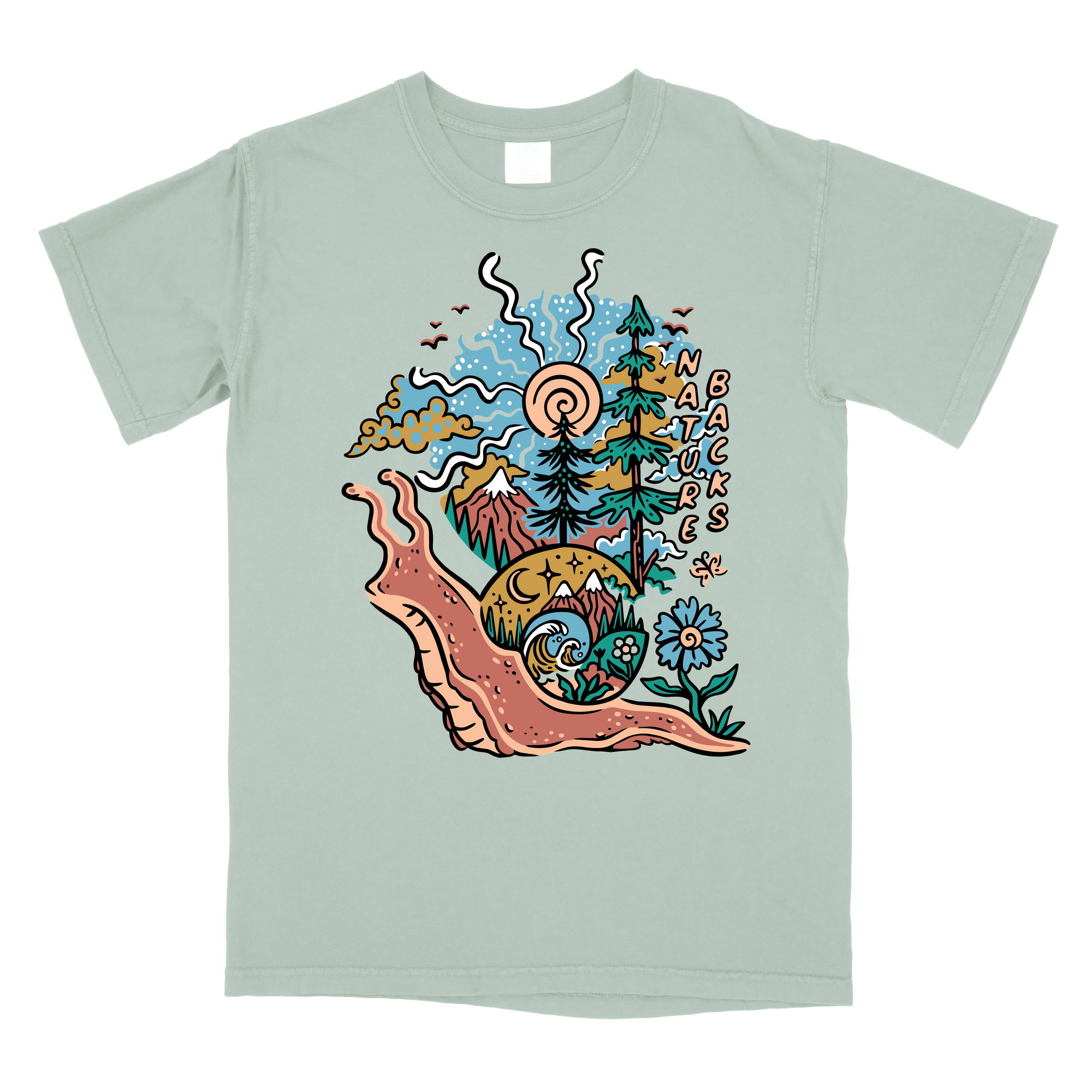Slow Horizons Front Print