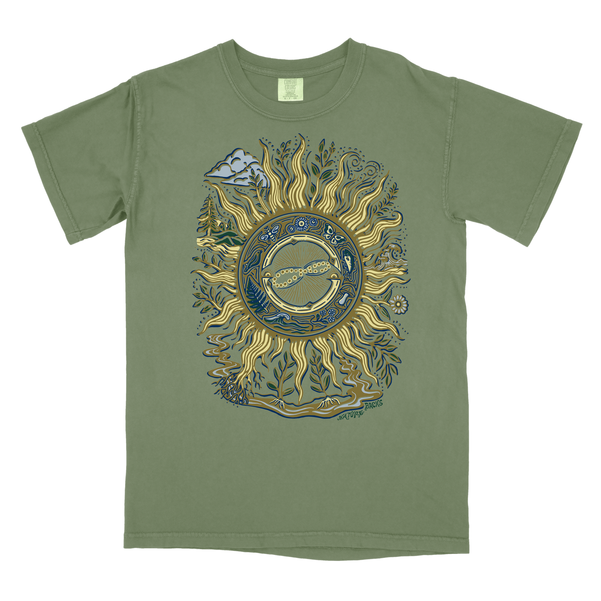 Solstice Sun Front Print