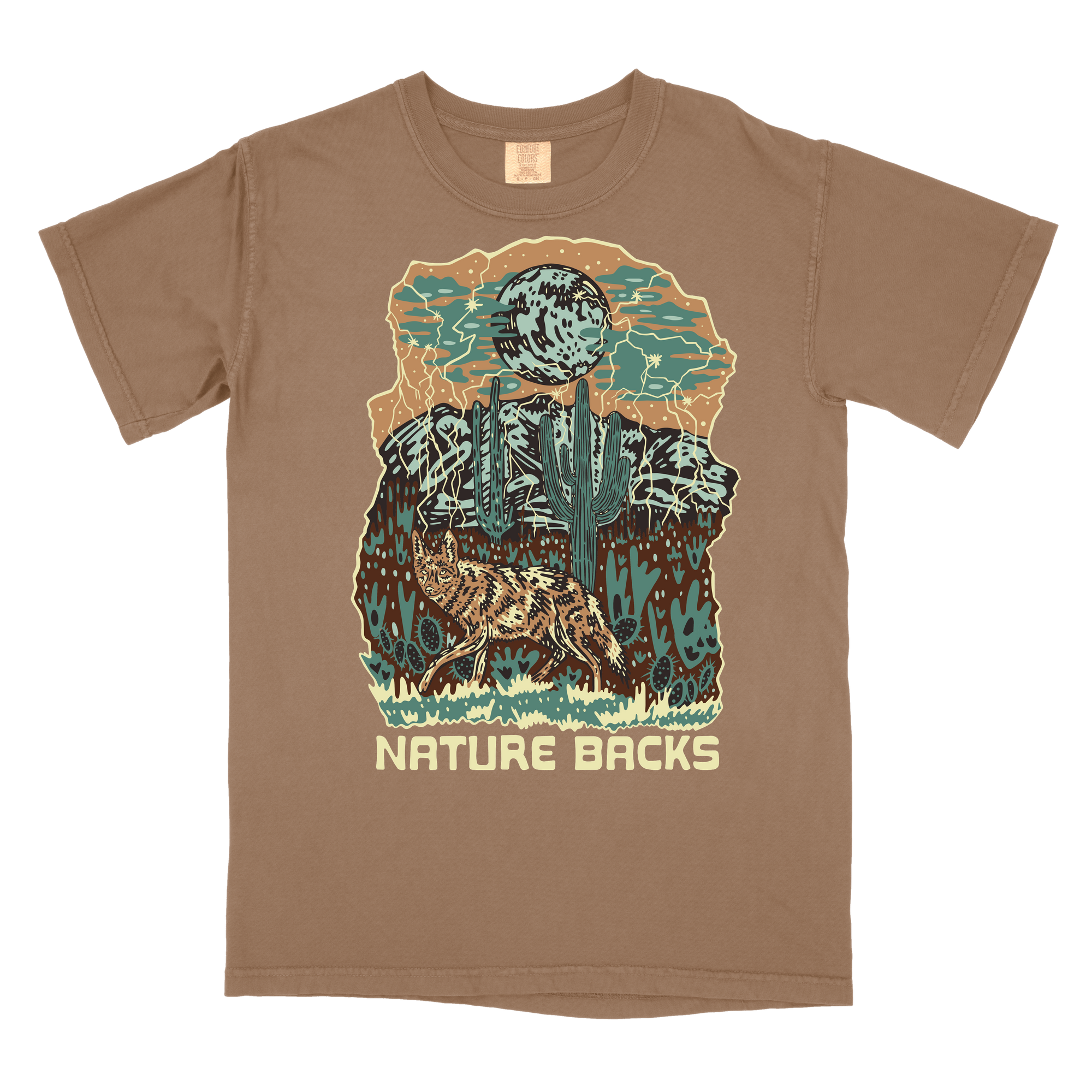 Thunder Moon Front Print