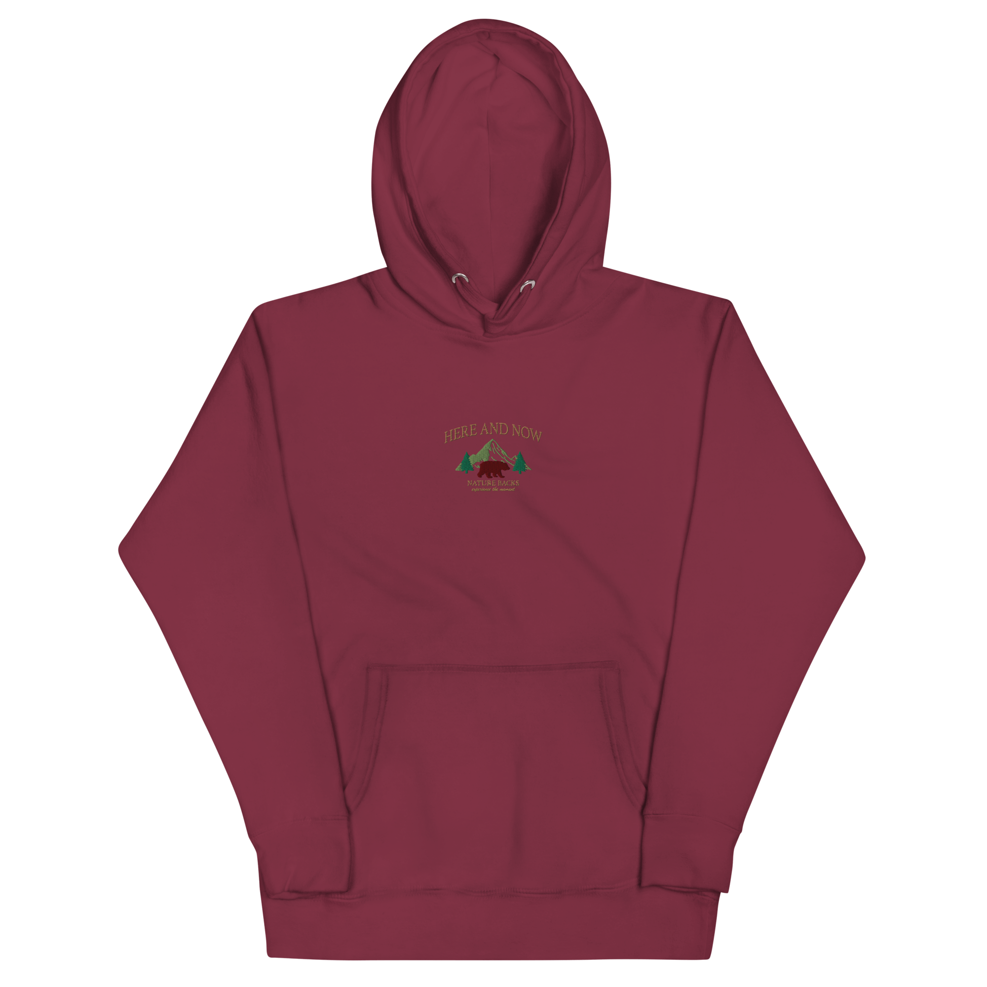 Here and Now Hoodie Nature Backs