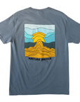 Nature Backs Limited Edition Short Sleeve 100% Organic Cotton T-Shirt | Limited Gradient Fog Short Sleeve made with Eco-Friendly Fibers Sustainably made in the USA 