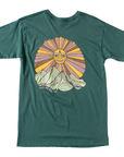 Nature Backs Limited Edition Short Sleeve 100% Organic Cotton T-Shirt | Limited Awaken Spruce Short Sleeve made with Eco-Friendly Fibers Sustainably made in the USA 