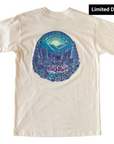 Nature Backs Limited Edition Short Sleeve 100% Organic Cotton T-Shirt | Limited Follow the Sun Ivory Short Sleeve made with Eco-Friendly Fibers Sustainably made in the USA 