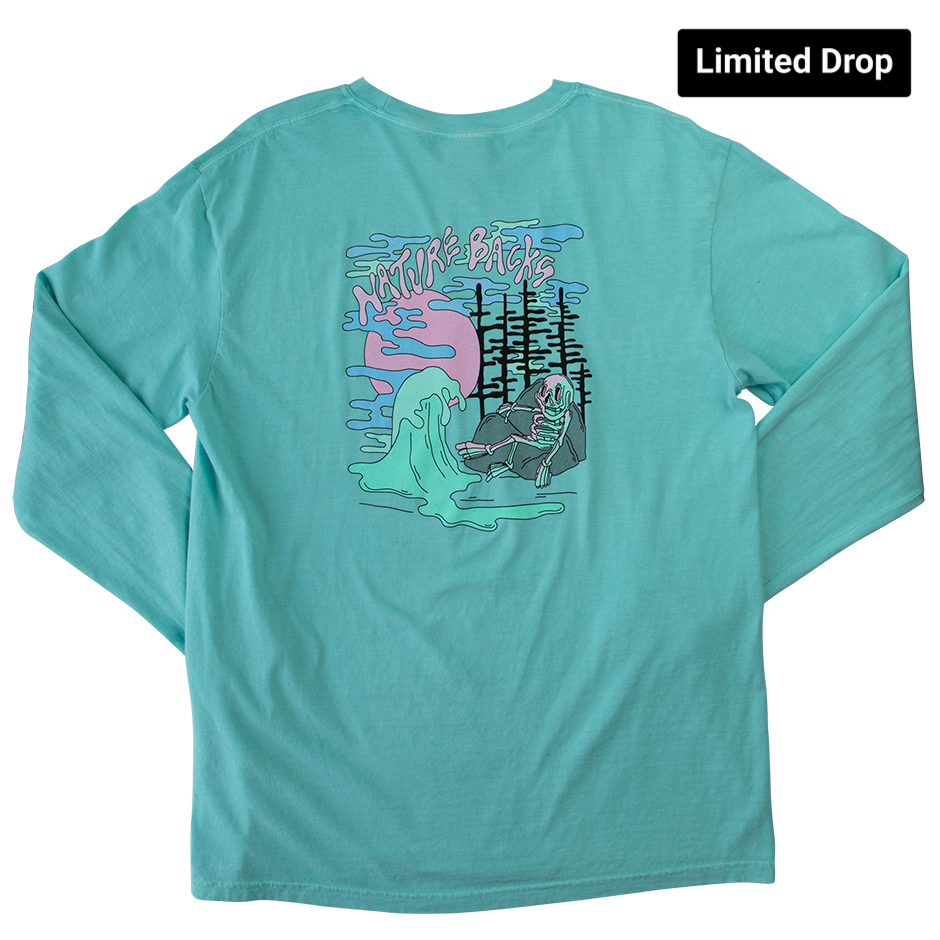 Long Sleeve Limited Night Fall Chalky Mint 